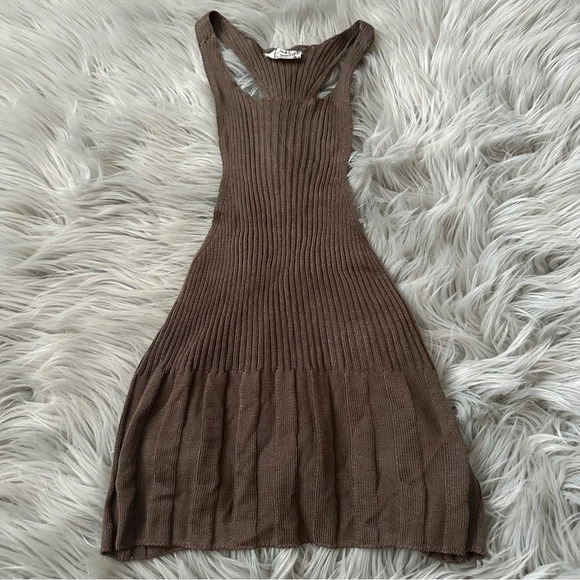 FREE PEOPLE Switch It Up Cami in Espresso Martini Size Large NWOT - Picture 3 of 5